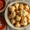 Papas arrugadas con mojo picon: aardappeltjes in schil gekookt met saus
