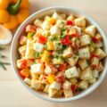 Paprika-eiersalade