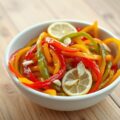 Paprika in olijfolie