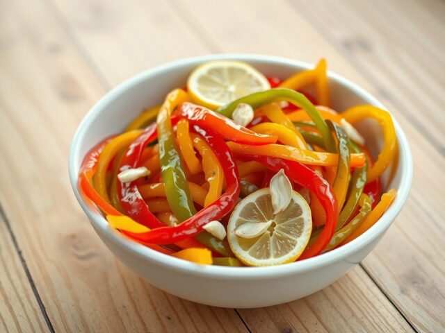 Paprika in olijfolie