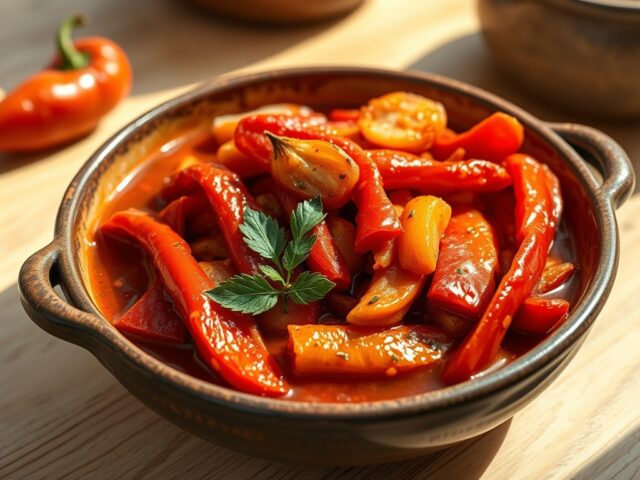 Paprika ragout