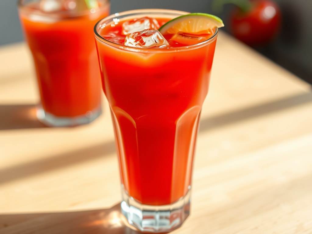 paprikacocktail, AI-gegenereerde illustratie