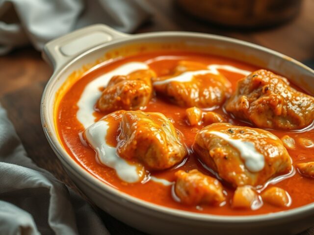 Paprikash van Kip