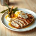 Parelhoenfilet met witlof