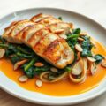 Parelhoenfilets met sauce exotique