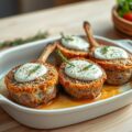 Parmezaanse lamskoteletjes uit de oven