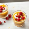 Passievruchtensoepjes met yoghurt