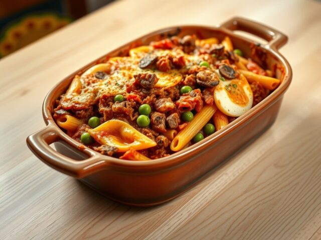 Pasta al Forno + Saus