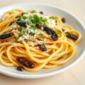 Pasta met ansjovis