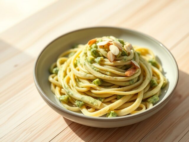 Pasta met Avocado Pesto