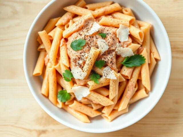Pasta met Cinque Pi Saus