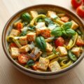 Pasta met courgette en tofu à la Genovese