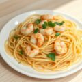 Pasta met garnalen