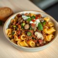 Pasta met gehaktkruidensaus