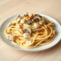 Pasta met kip en tonijn