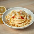 Pasta met Krab