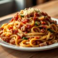 Pasta met roomsaus