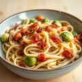 Pasta met spruitjes