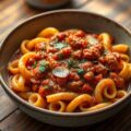 Pasta met Varkens-Ragu uit Calabrie