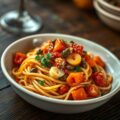 Pasta met visprutje