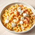 Pasta met vissaus