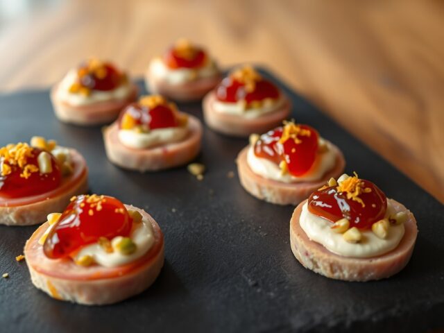 Paté amuse met pistachenoten