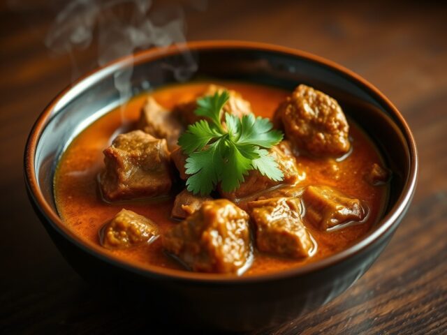 Penang Curry van Rundvlees