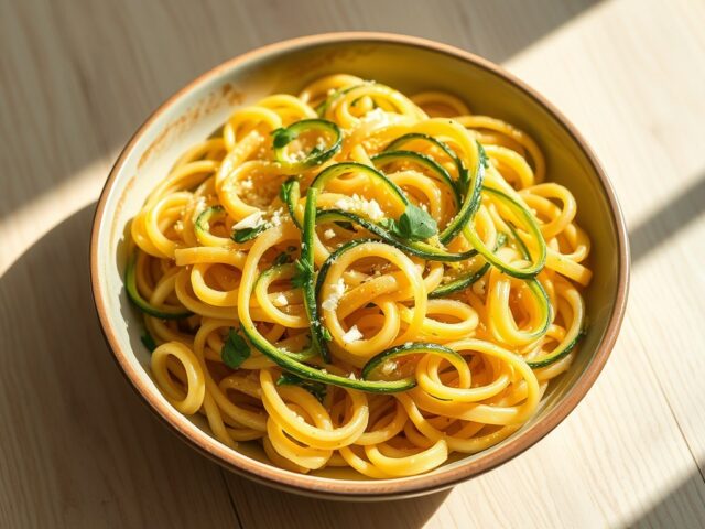 Pennette met courgette (Pennette con zucchine)