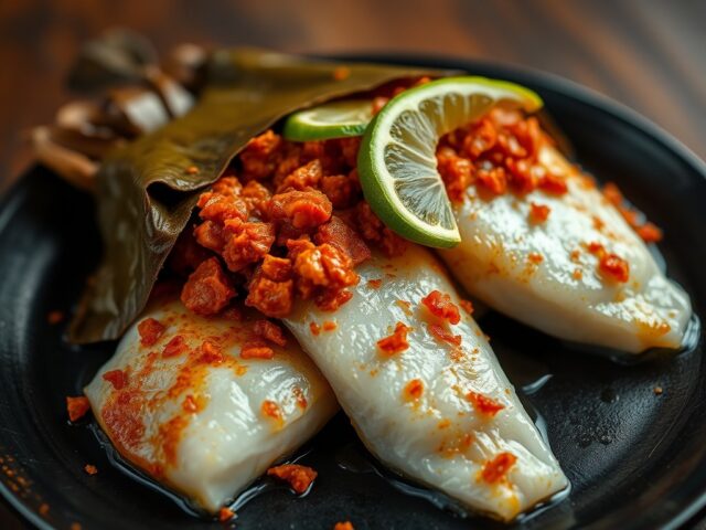 Pepesan Ikan (vis gerecht)