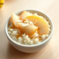 Peren-rijsttoetje