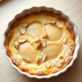 Perenclafoutis met amandelen