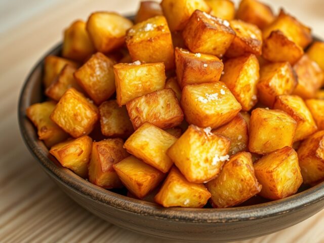 Perfect gebakken aardappeltjes