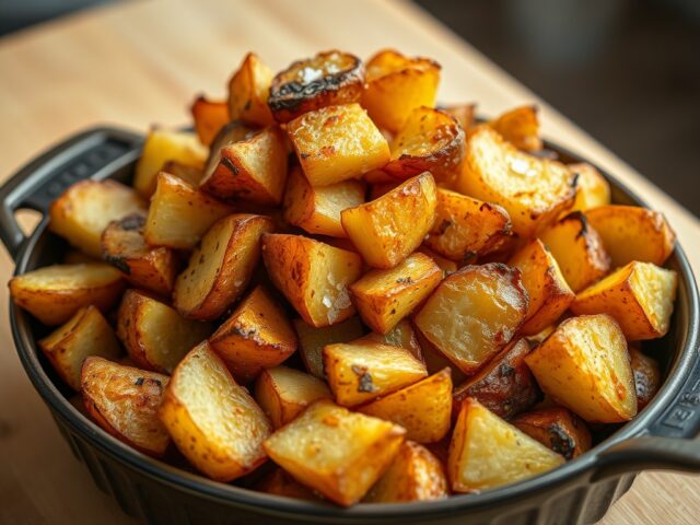 Perfect geroosterde aardappelen