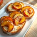 Perzik bruschetta