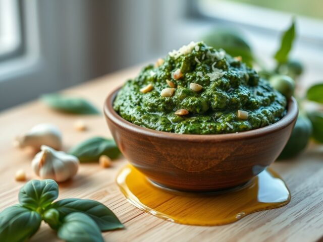 Pesto Genovese en Siciliana + Enkele Eigen Variaties