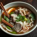 Pho Bo (Vietnamese Noedelsoep met Rundvlees)