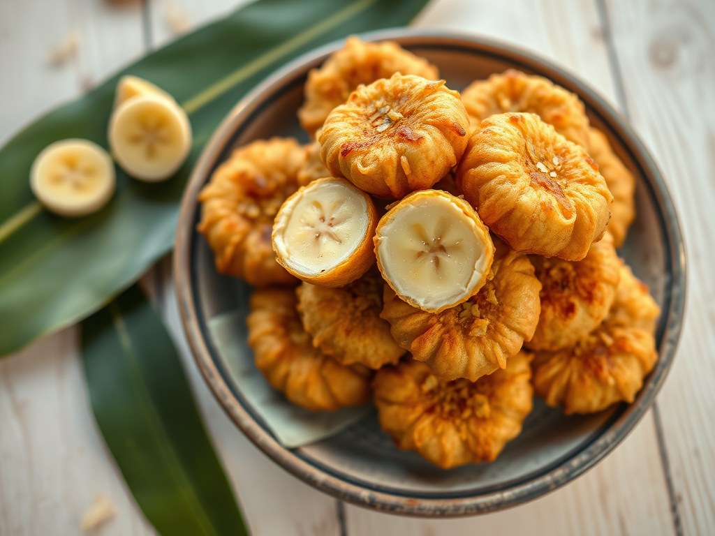 Pisang Goreng, AI-gegenereerde illustratie