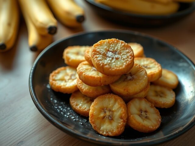 Pisang goreng (gebakken banaan)