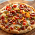 Pita pizza