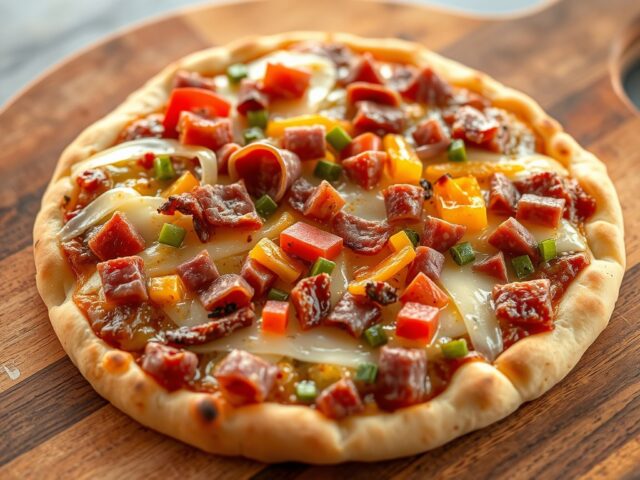 Pita pizza