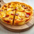 Pittige aardappeltortilla met chorizo