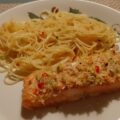 Pittige Aziatisch gemarineerde zalmfilet uit de oven.