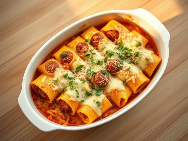 Pittige cannelloni