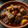 Pittige Indisch-Surinaamse runderstoofschotel
