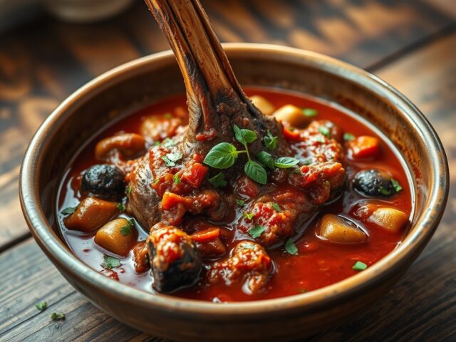 Pittige Ossobucco (Moderne Wijze)