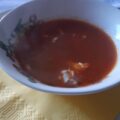 Pittige paprikasoep met feta