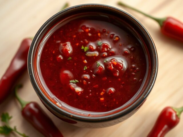 Pittige sambalsaus