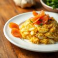 Pittige zuurkool met zalm