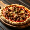 Pizza bolognese