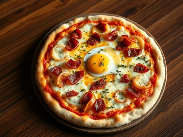 Pizza Carbonara